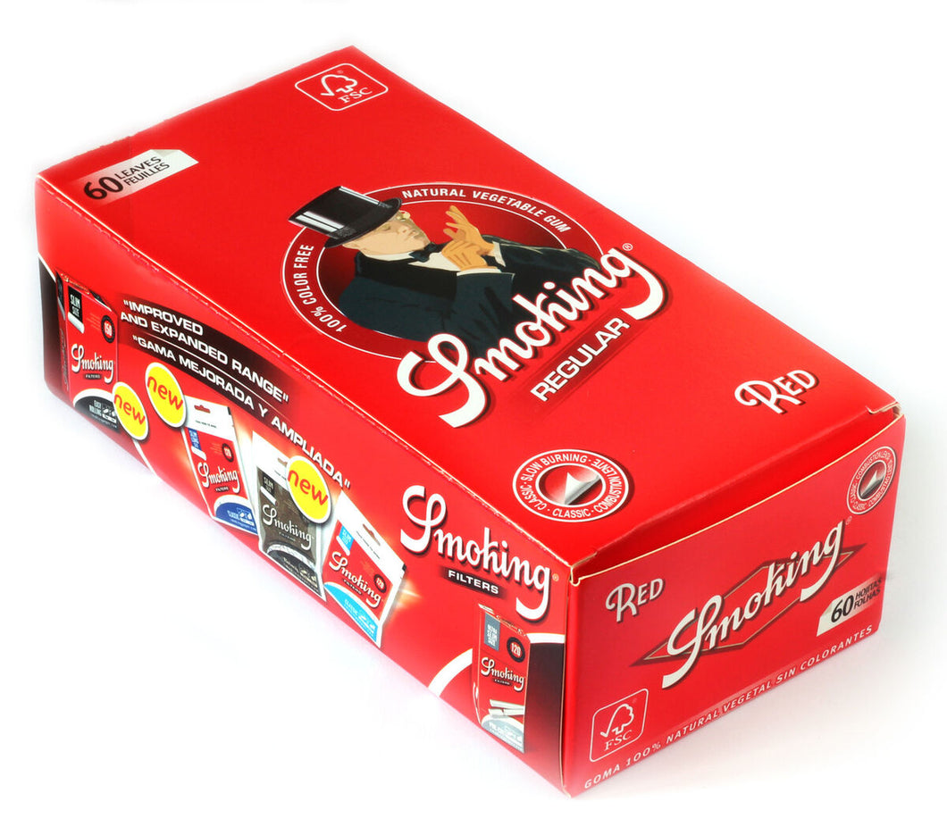 Smoking Rolling Paper Standard Red x 50