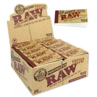 Raw Filter Tips Wide Perforated x 50