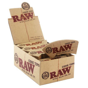 Raw Filter Tips Cone x 24