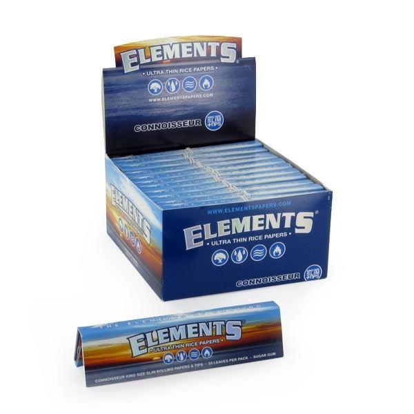 Elements King Size Slim Rolling Paper Ultra Thin x 50