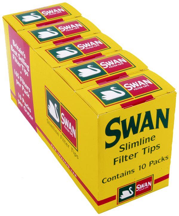Swan Filter Tips Slimline x 10