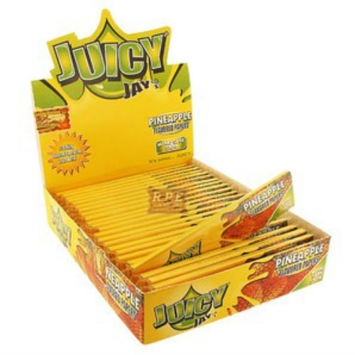 Juicy Jay Rolling Paper King Size Slim Pineapple x 24