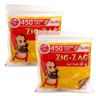 ZIG ZAG FILTERS Filter Tips Slim 450'S 1-50