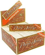 Smoking Rolling Paper King Size Pure Hemp Unbleached x 50