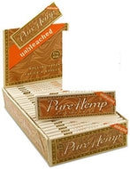 Smoking Rolling Paper 1 1-14 Pure Hemp Unbleached x 25