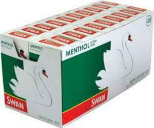 Swan Filter Tips Slim Precut Menthol x 20