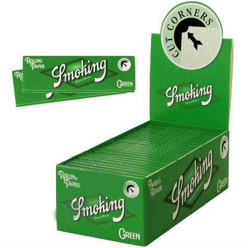 Smoking Rolling Paper Standard Green x 50