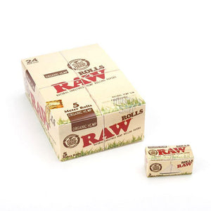 Raw Rolling Paper Organic Rolls x 24
