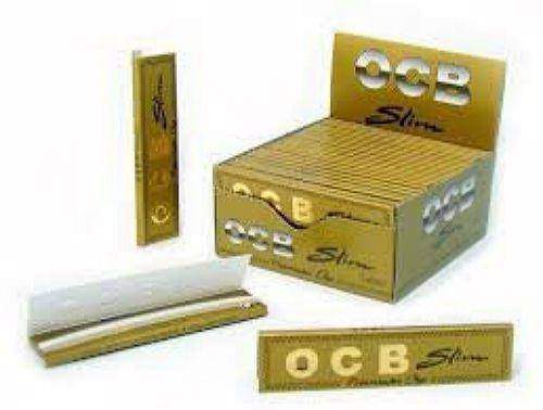 OCB Rolling Paper King Size Gold Slim x 50
