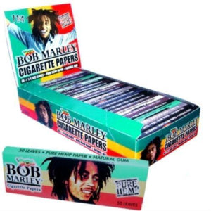 Bob Marley Paper 1 1-4 Rolling Paper x 25