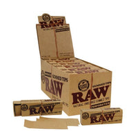 Raw Filter Tips Gummed Perforated x 24