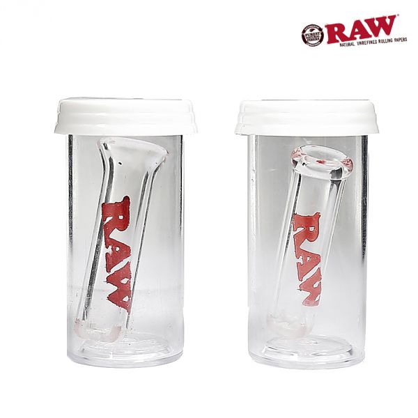 Raw Glass Filter Tip  Slim - Flat