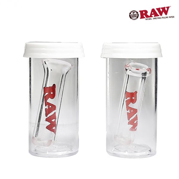 Raw Glass Filter Tip  Slim - Round