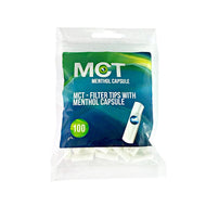 MCT MENTHOL CAPSULE FILTER TIPS (BAGS) 100 TIPS