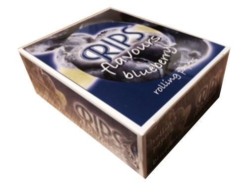 Rips Rolling Paper Flavoured Blueberry x 24