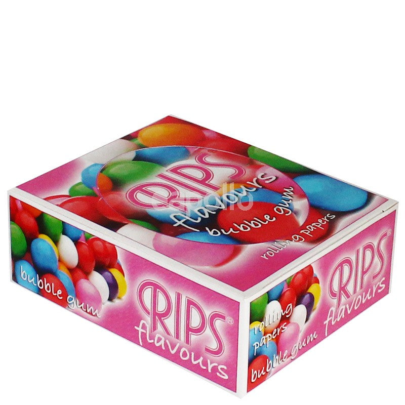 Rips Rolling Paper Flavoured Bubblegum x 24