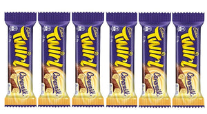 Cadbury Twirl Caramilk 39g - Australian Import x 6