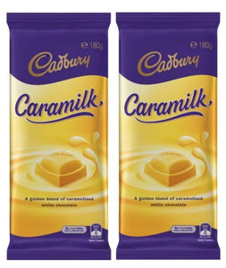 Cadbury Block 180g CARAMILK - Australian Import x 2