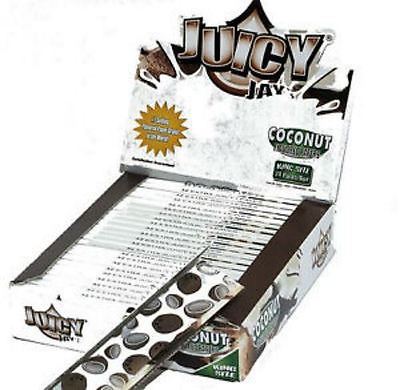 Juicy Jay Rolling Paper King Size Slim  Coconut x 24