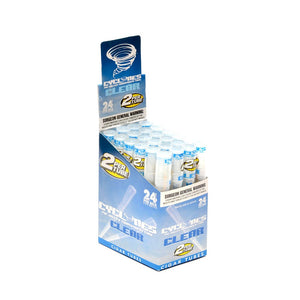 Cyclone Blunt Wraps Clear x 24