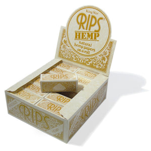 Rips Rolling Paper Hemp King Size x 24
