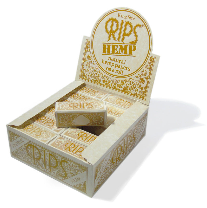 Rips Rolling Paper Hemp King Size x 24