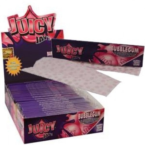 Juicy Jay Rolling Paper King Size Slim  Bubblegum x 24