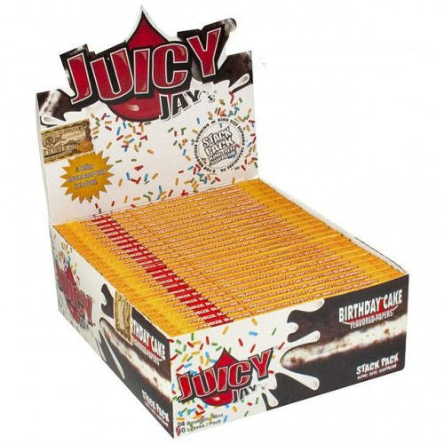 Juicy Jay Rolling Paper King Size Supreme Birthday Cake x 24