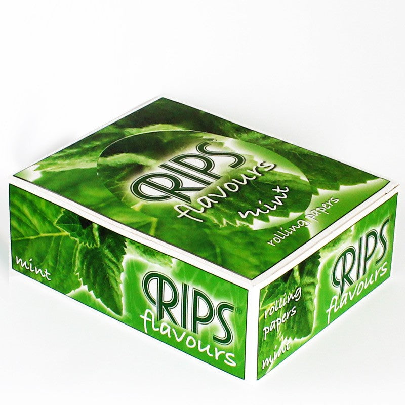 Rips Rolling Paper Flavoured Mint x 24