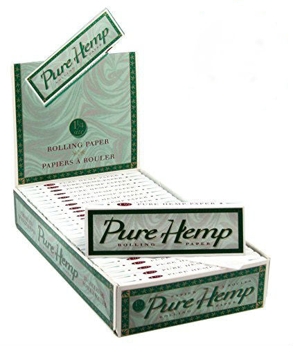Smoking Rolling Paper 1 1-4 Pure Hemp x 25