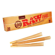 Raw Cones  Pre Rolled  1-1-4 32's