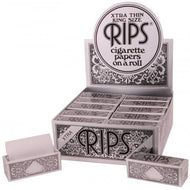 Rips Rolling Paper Black Xtra Thin King Size x 24