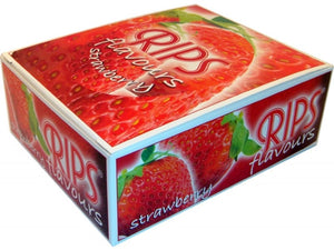 Rips Rolling Paper Flavoured Strawberry x 24
