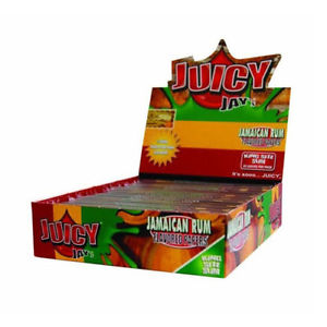 Juicy Jay Rolling Paper King Size Slim Jamaican Rum x 24