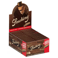 Smoking Rolling Paper King Size Brown With Filters x 24