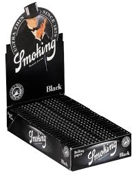Smoking Rolling Paper 1 1-14 Black x 25
