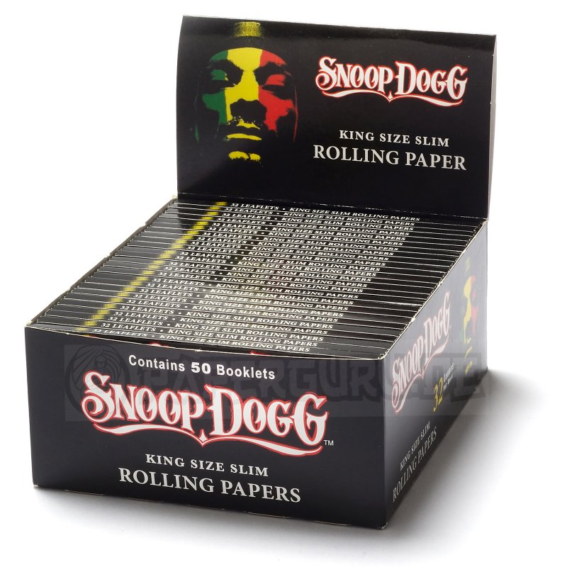 Snoop Dogg Rolling Paper King Size Slim Box x 50