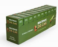 Zig Zag Rolling Paper Standard Multipack Green 8's x 80