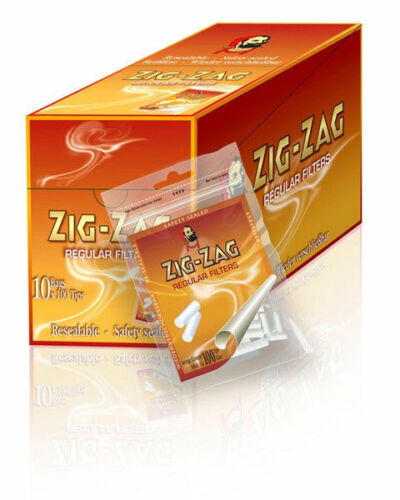 Zig Zag Filter Tips REGULAR 100's x 10