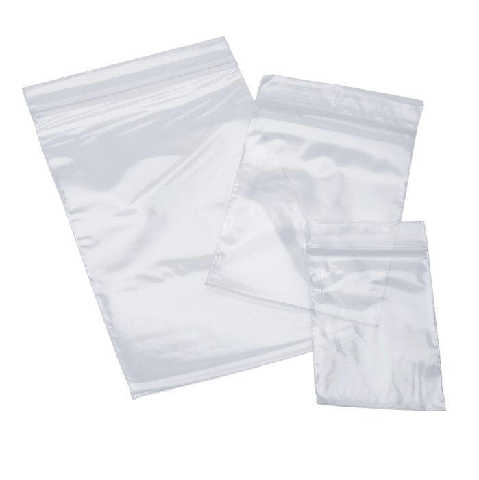 Mini Clear Bag Zip Up 50 x 50mm